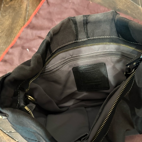 Black & Gold Coach Bag - Picture 5 of 9